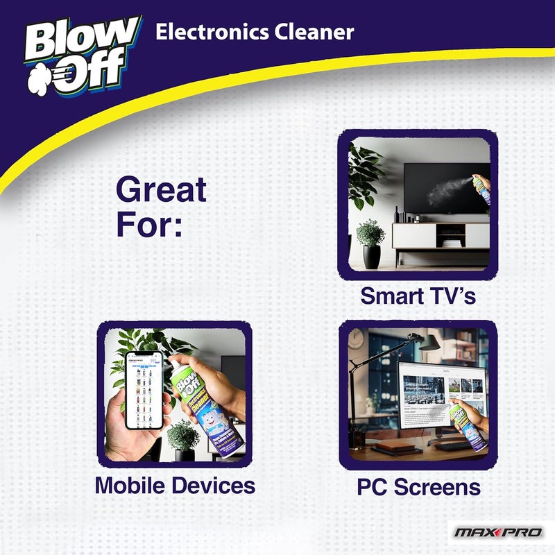 MAX PRO Blow Off 2222 Electronics Cleaner - 8 oz. - Image 3