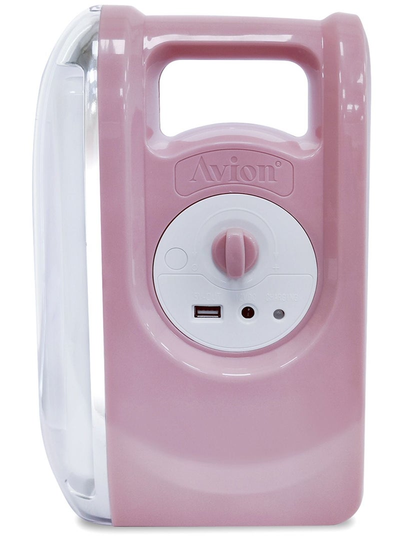 Avion Emergency Lantern| Over Charge Protection| Lead Acid Rechargeable Battery| 5V USB Mobile Charging| Durable ABS Body| Working Time upto 2.5-200 Hours - Image 2