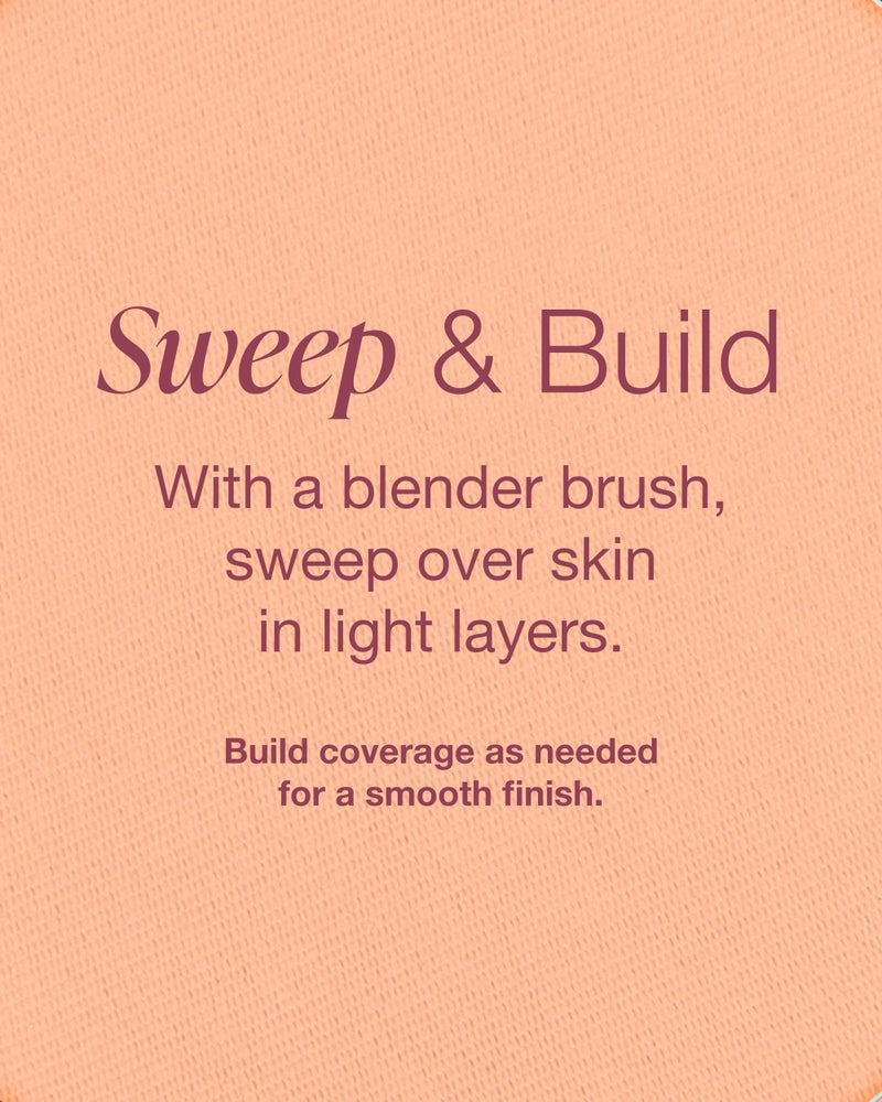 Mineral Fusion Pressed Powder Foundation - Matte Finish Face Powder for Medium Skin with Yellow Undertones - Age Defying Natural Makeup - Talc Free, Vegan, Hypoallergenic (Warm 2) - Image 5