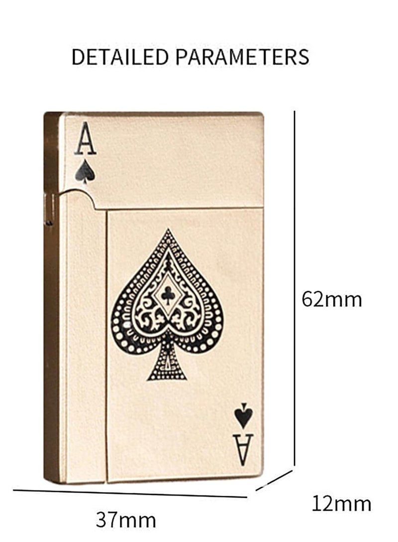 ولاعة شعلة مقاومة للرياح ولاعة غاز البيوتان، ولاعة وقود قابلة لإعادة التعبئة بلهب مفرد قابل للتعديل (البيوتان غير مشمول)، مع علبة هدايا - Image 5