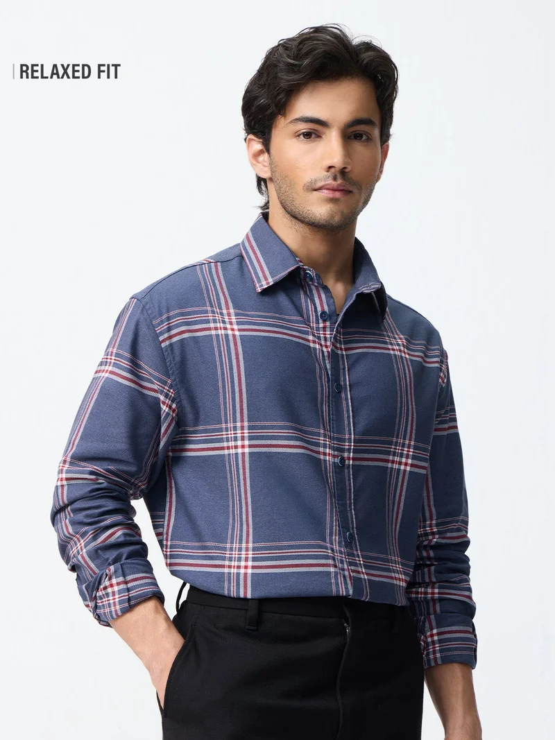 The Souled Store  Plaid Shirt: Atlantic  | Best Price UAE