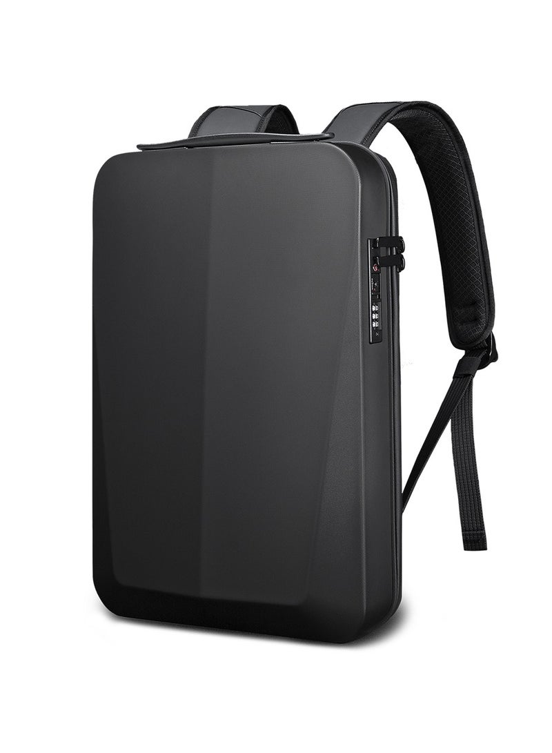 بانجي حقيبة ظهر كمبيوتر محمول مقاومة للماء مع USB Charging لمكافحة السرقة ذكية مقاس 15.6 بوصة -  اسود  - Image 1