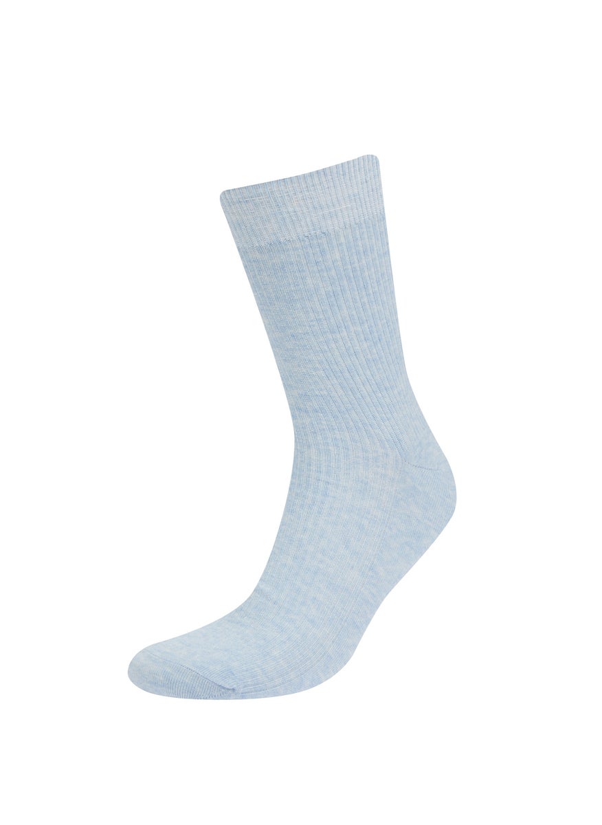 Man Man Comfortable Elastic 5 Piece Long Cotton Socks