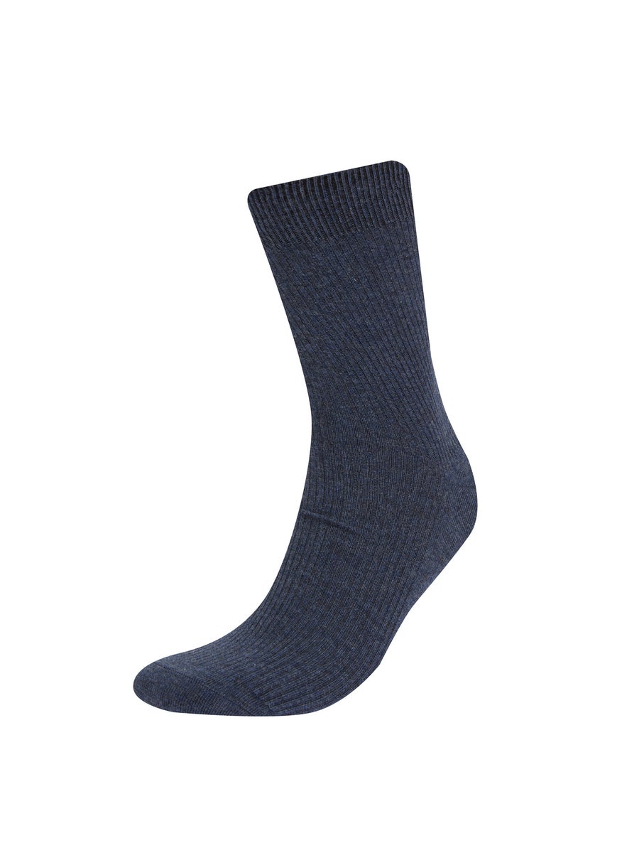 Man Man Comfortable Elastic 5 Piece Long Cotton Socks