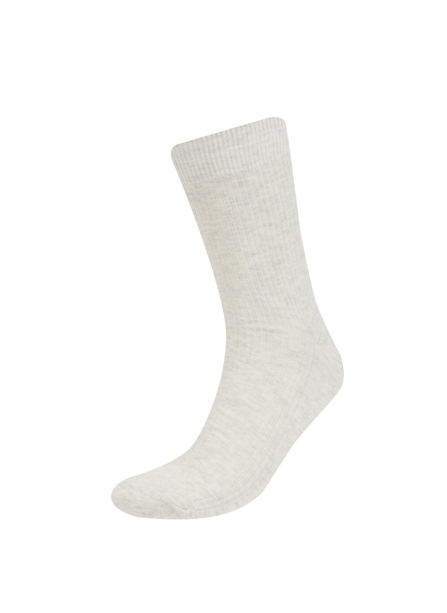 Man Man Comfortable Elastic 5 Piece Long Cotton Socks