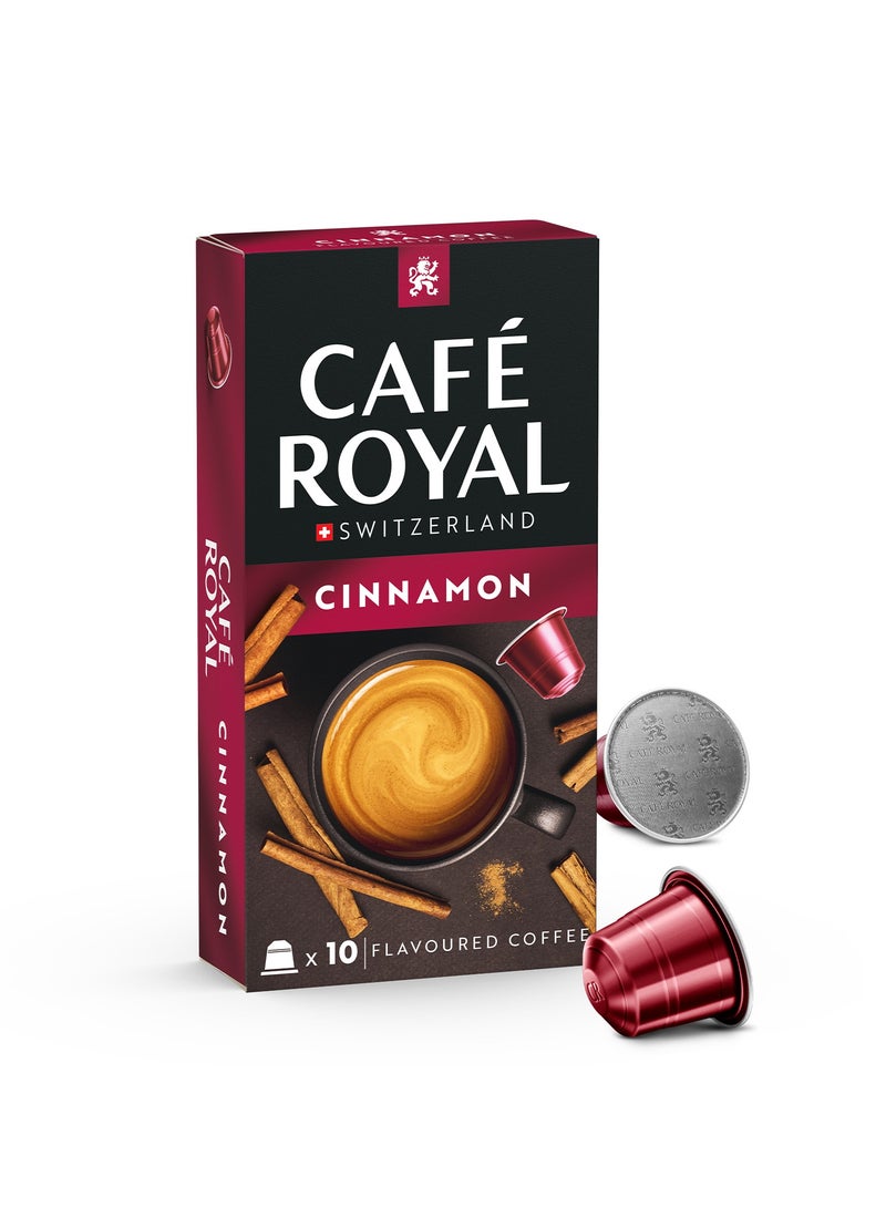 Cafe Royal CAFÉ ROYAL CINNAMON 10 CAPS - Image 1