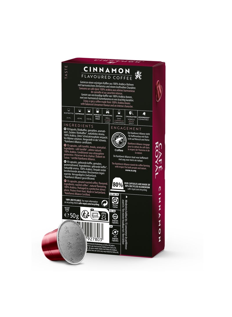 Cafe Royal CAFÉ ROYAL CINNAMON 10 CAPS - Image 3
