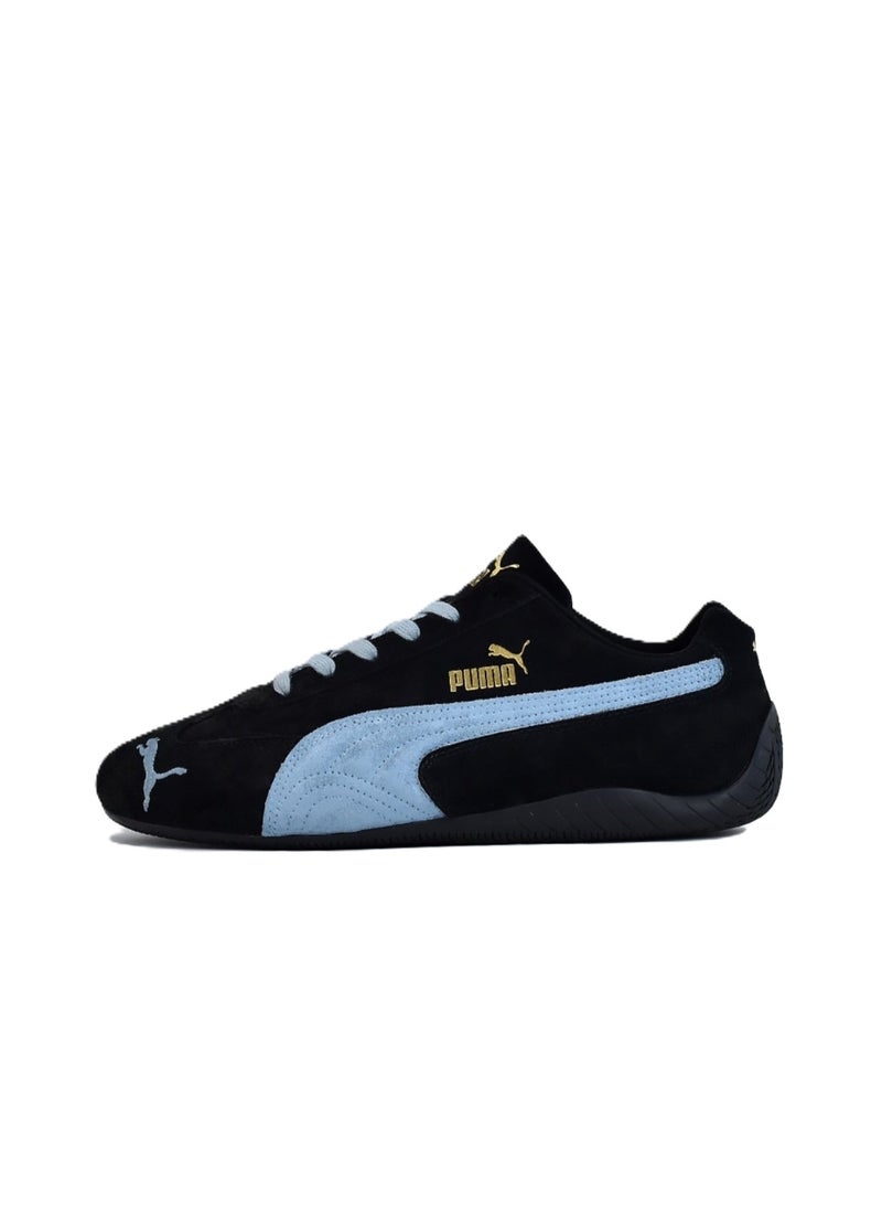 حذاء رياضي PUMA Speedcat Go OG أسود/أزرق للرجال/النساء/الطلاب - Image 1