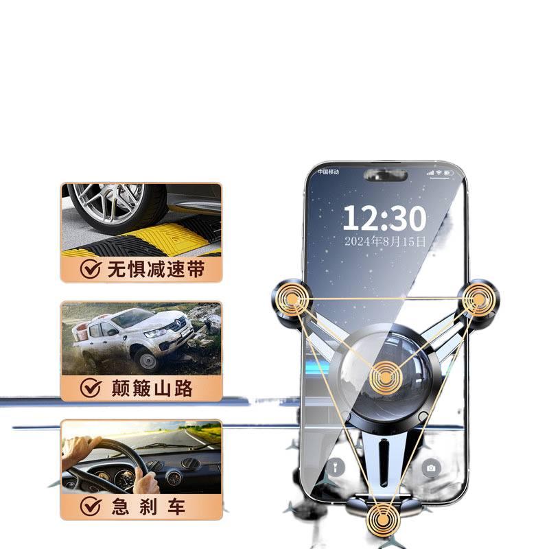 Car Phone Holder Silicone for Universal Fit in Black for Indoor Use - Image 3