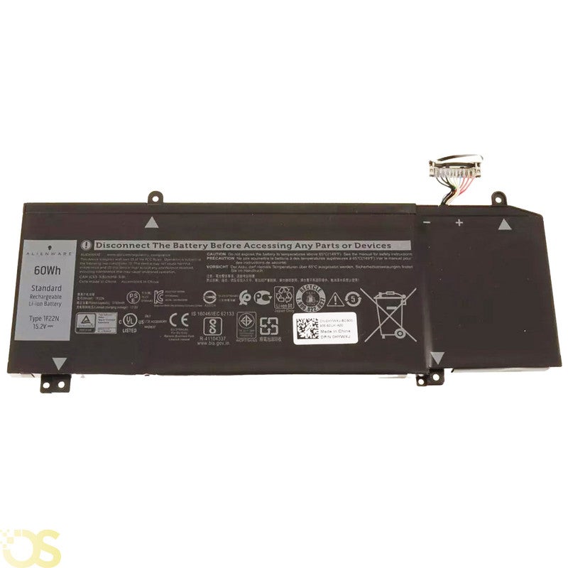 OS Battery Dell Compatible with Alienware M15 M17 G5 5590 G7 7590 7790 1F22N - From OS Store - 3 Month Warranty - Image 4
