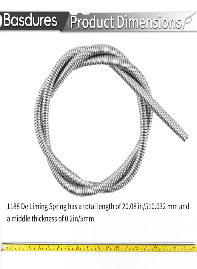 Basdures Deliming Springs Compatible with Bunn 1188 Descaling Spring, For Coffee Makers | Commercial Coffee Machine Descaling (3) - Image 2