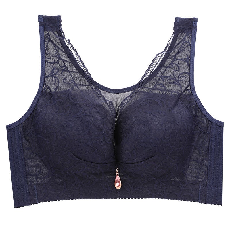 Wireless Plus Size Push-Up Adjustable Bra