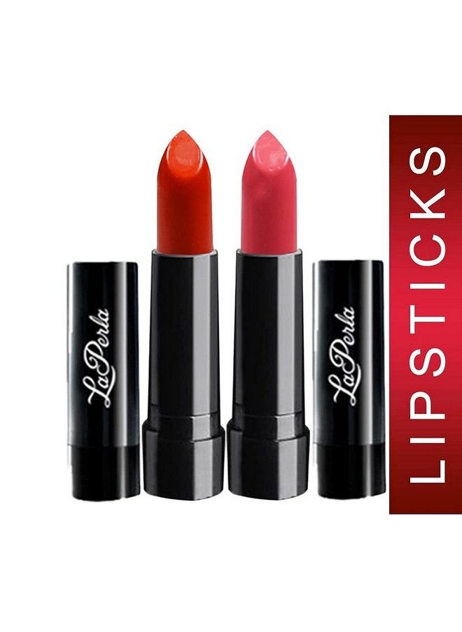 LA PERLA Laperla 2Beautiful Color Red & Pink Lipstick  - Image 3