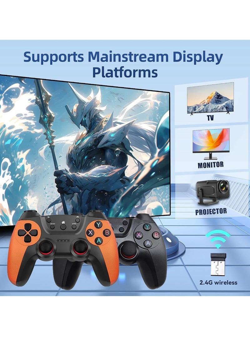 X2 Ultra Game Stick 4k 64/128/256G 35000/40000/58000 Games Retro Console UItra Game Stick HD Video Game Console Double Wireless 2.4G Controller 128G - Image 2