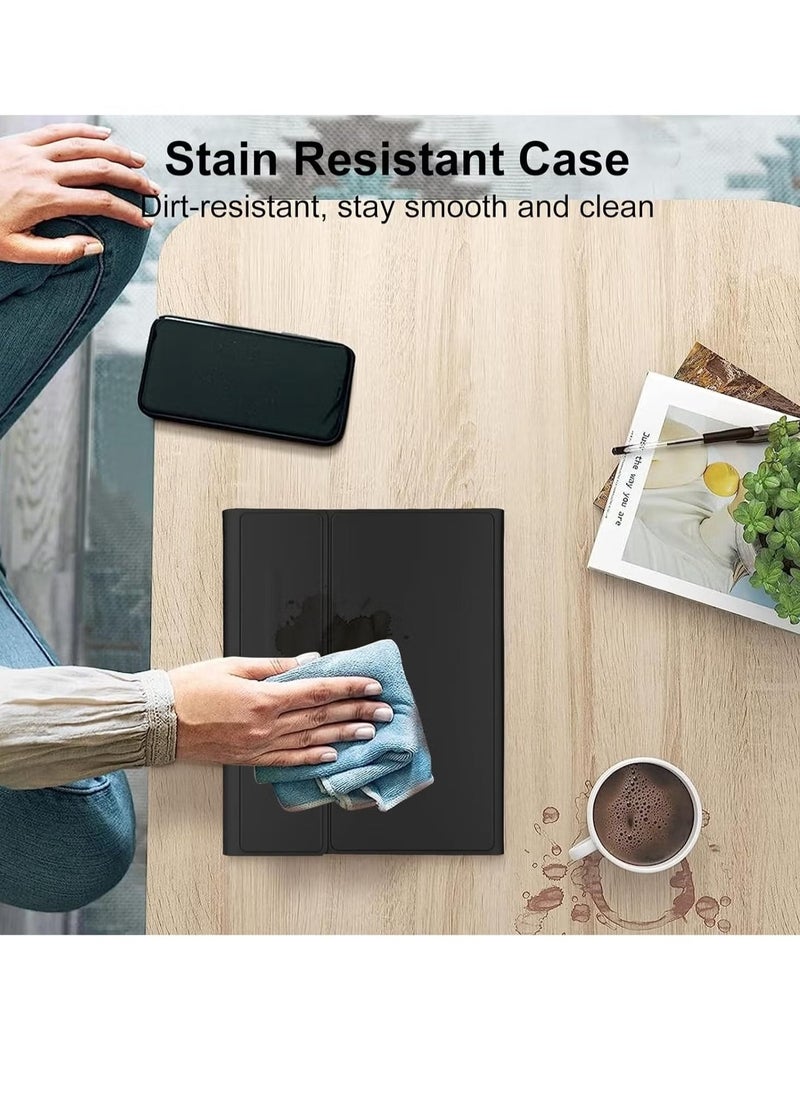 TIGER Samsung Galaxy Tab S9 Ultra 2023 Keyboard Protective Case – 14.6 Inch, Smart Cover with S Pen Holder, Slim Design, Multi-Use Bluetooth Keyboard, Full Protection for Galaxy Tab S9 Ultra, Black - Image 2