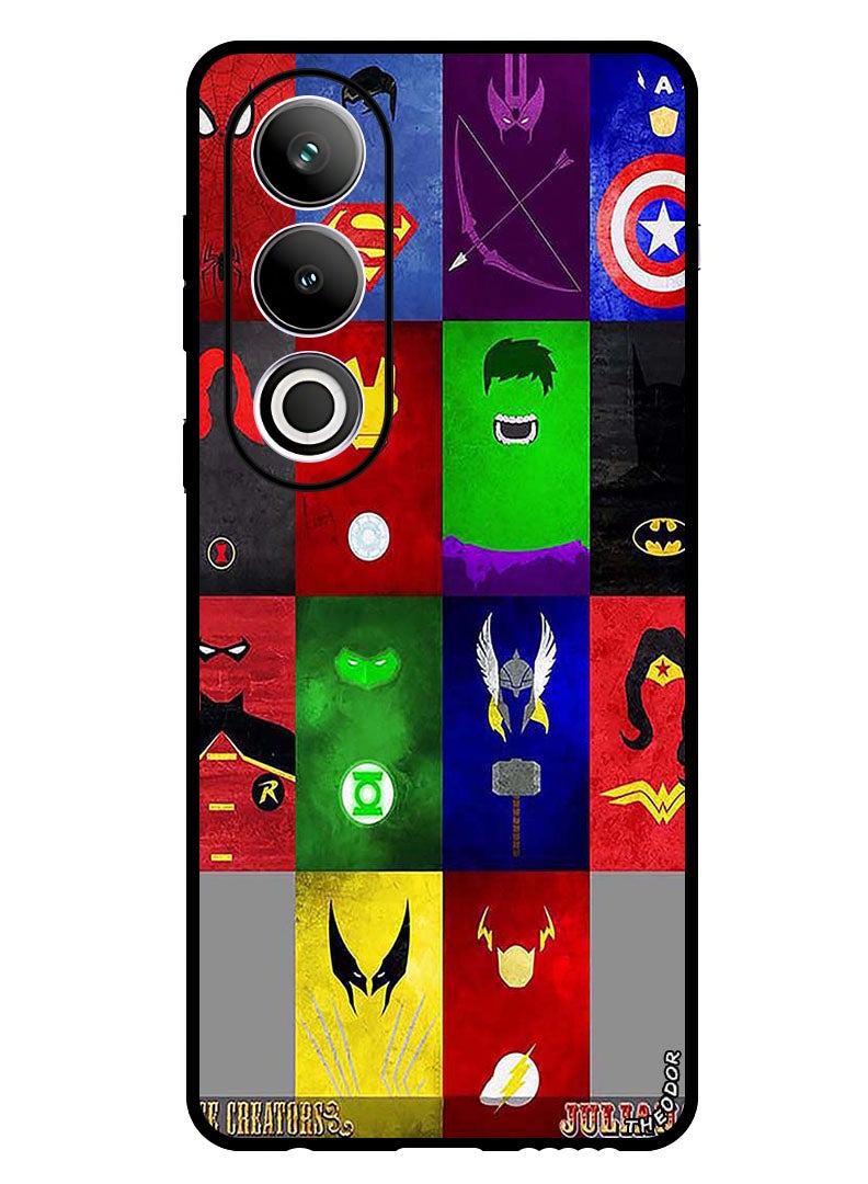 Theodor Protective Case Anti Scratch Shock Proof Bumper Cover For OnePlus Ace 3V Faces - Image 1