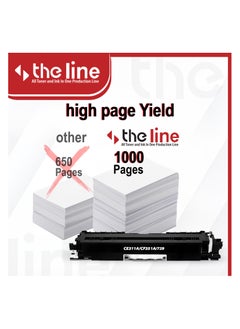The Line The line 126A CE311A Compatible Color Toner Cartridge for HP Laserjet Pro M175 M175nw M175a M176n M177fw CP1025 CP1025nw M275 M275nw CYAN  - Image 4