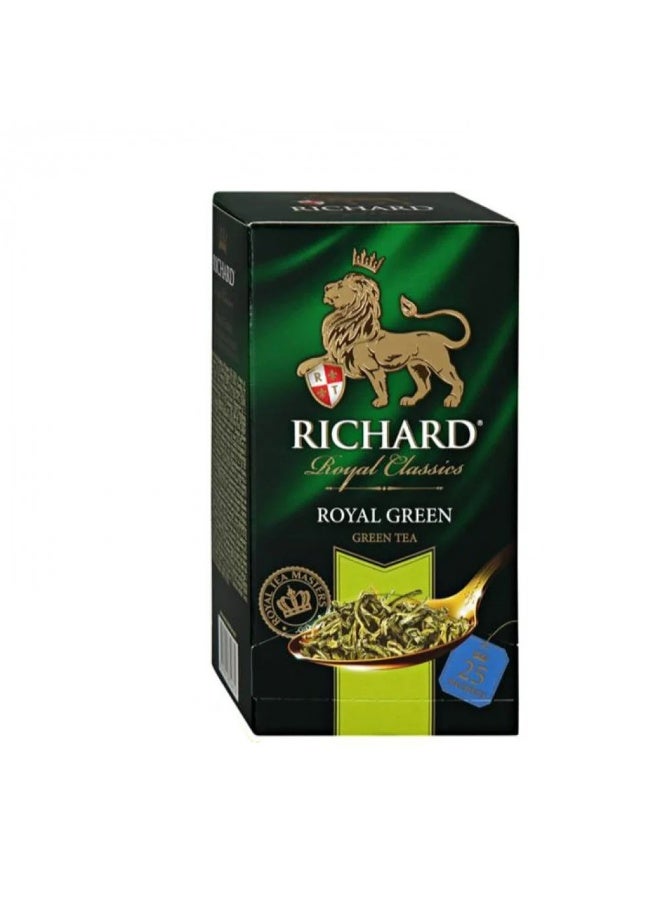 Richard Tea Royal Green Tea 25 Sachets - Image 2