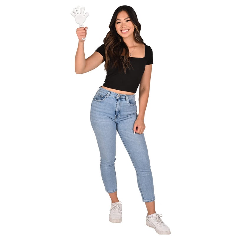Beistle Giant Hand Clapper (white) Party Accessory (1 count) - Image 2