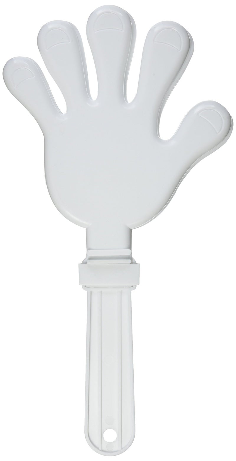 Beistle Giant Hand Clapper (white) Party Accessory (1 count) - Image 1