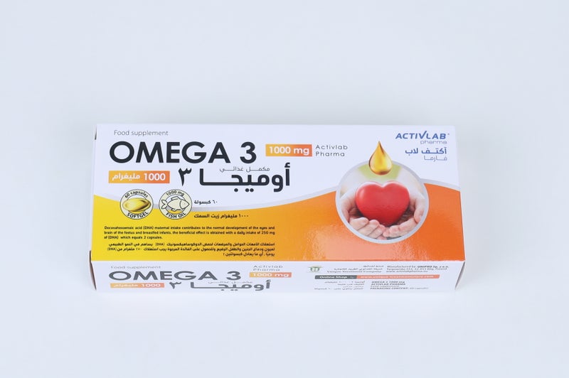 ACTIVLAB OMEGA 3 1000 MG 60 CAP
