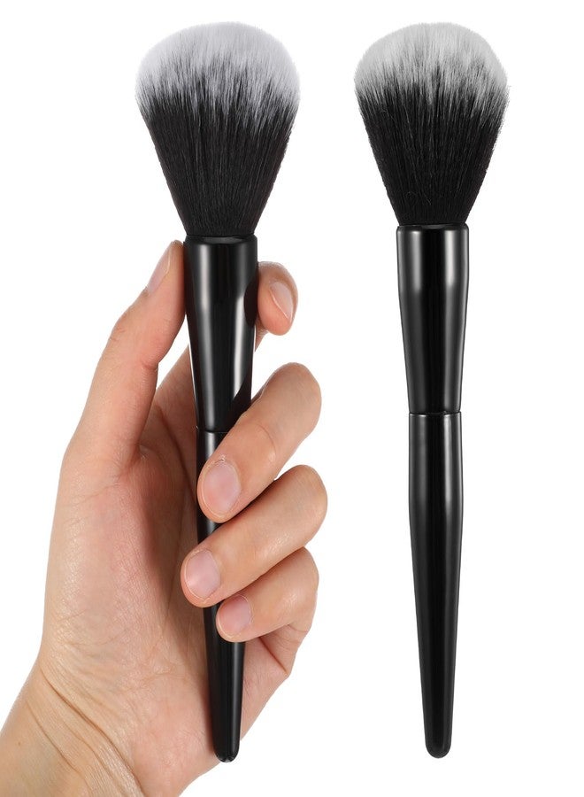 WJIAAA 2 Pcs Large Powder Brush, Blending Brush for Makeup - Image 1