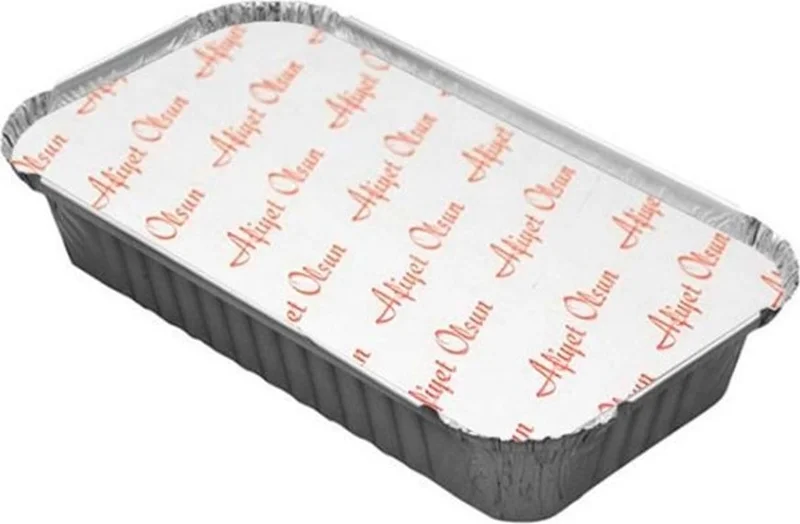 Ambalaj Pazarı Packaging Market Aluminum Cap 500 gr - 100 PIECES