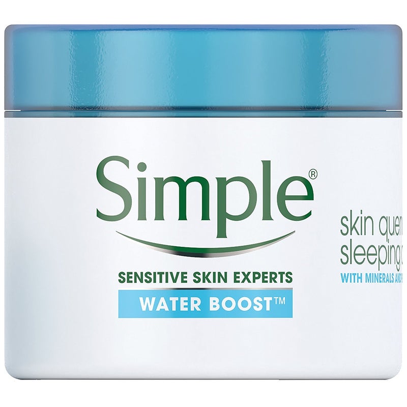 Simple Water Boost Skin Quench Sleeping Cream 17 Fl Oz Pack of 1