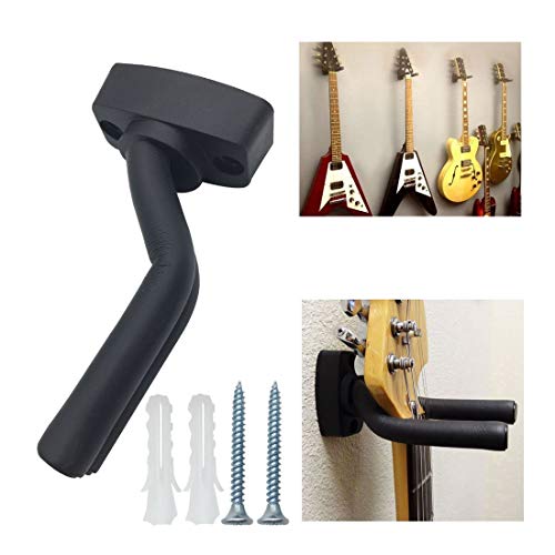 VEIDIA 6 Pcs Guitar Hangers Keep Hook Holder Wall Mount for All Size Guitars, Bass, Mandolin, Banjo - Image 2