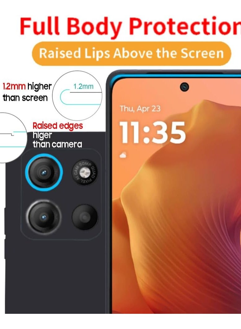 جراب متوافق مع موتورولا موتو جي 15 جراب واقٍ ناعم من مادة TPU بلمسة نهائية غير لامعة لهاتف موتورولا موتو جي 15 - Image 4