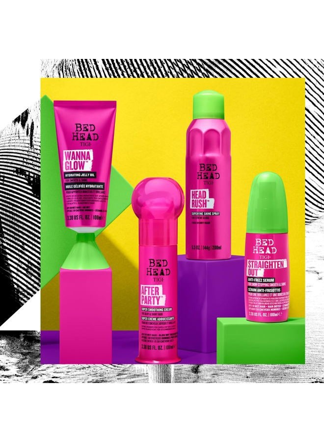 TIGI زيت الجيلي المرطب Wanna Glow من Bed Head بواسطة TIGI لشعر لامع وناعم 3.38 أونصة سائلة - Image 3