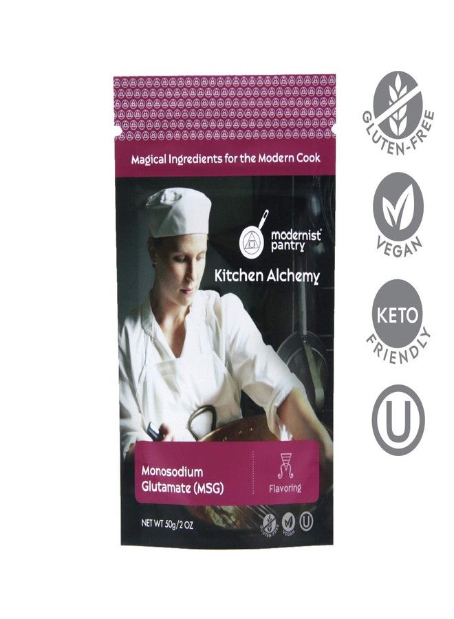 Modernist Pantry Monosodium Glutamate (MSG) Gluten-Free Vegan OU Kosher Certified - 50g/2oz - Image 2