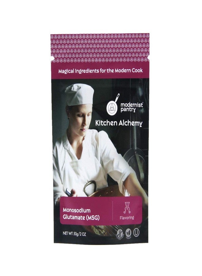 Modernist Pantry Monosodium Glutamate (MSG) Gluten-Free Vegan OU Kosher Certified - 50g/2oz - Image 1