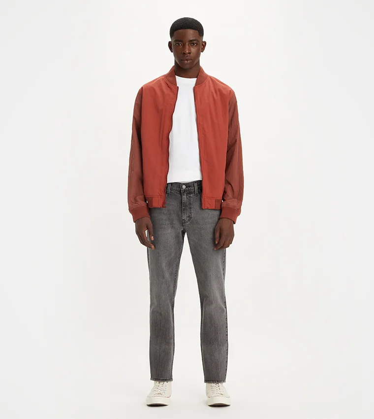 511 Grey Slim Fit Mid-Rise Button Closure Jeans