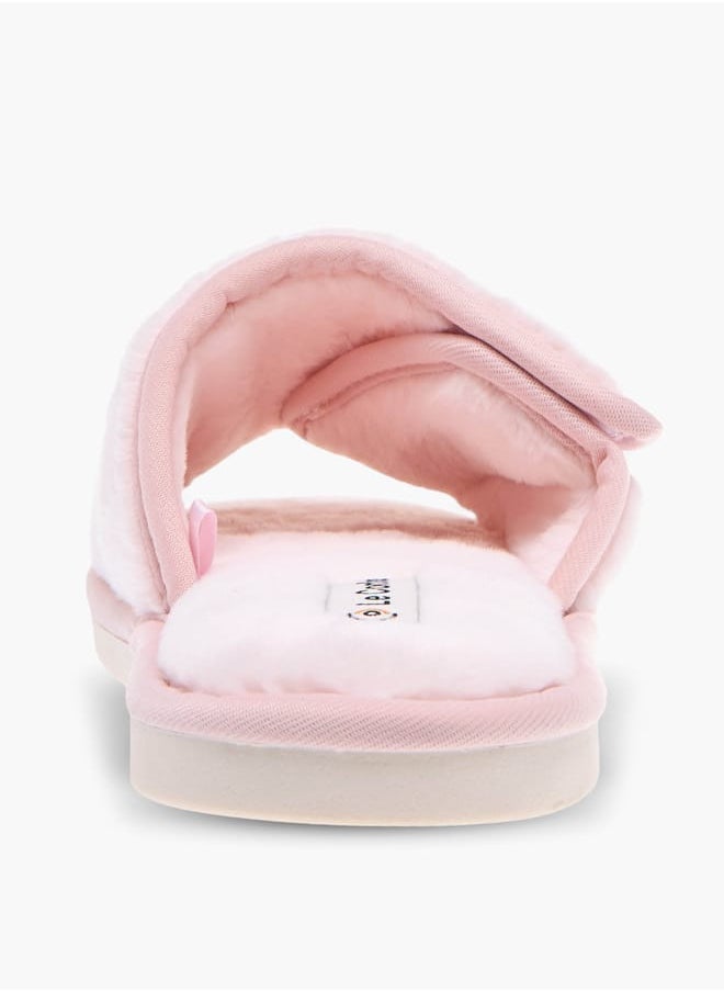Le Confort Womens Embroidered Slip-On Bedroom Slippers  - Image 4