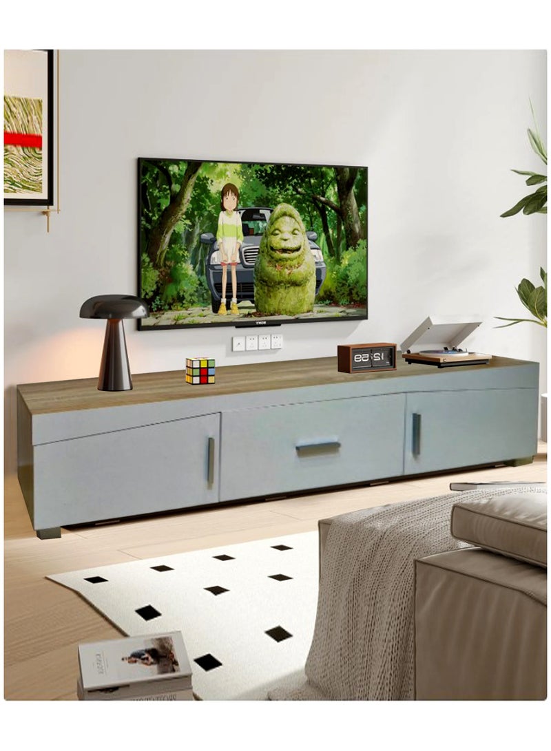 Modern Plasma Table With Shelf 160*45 CM - Image 1