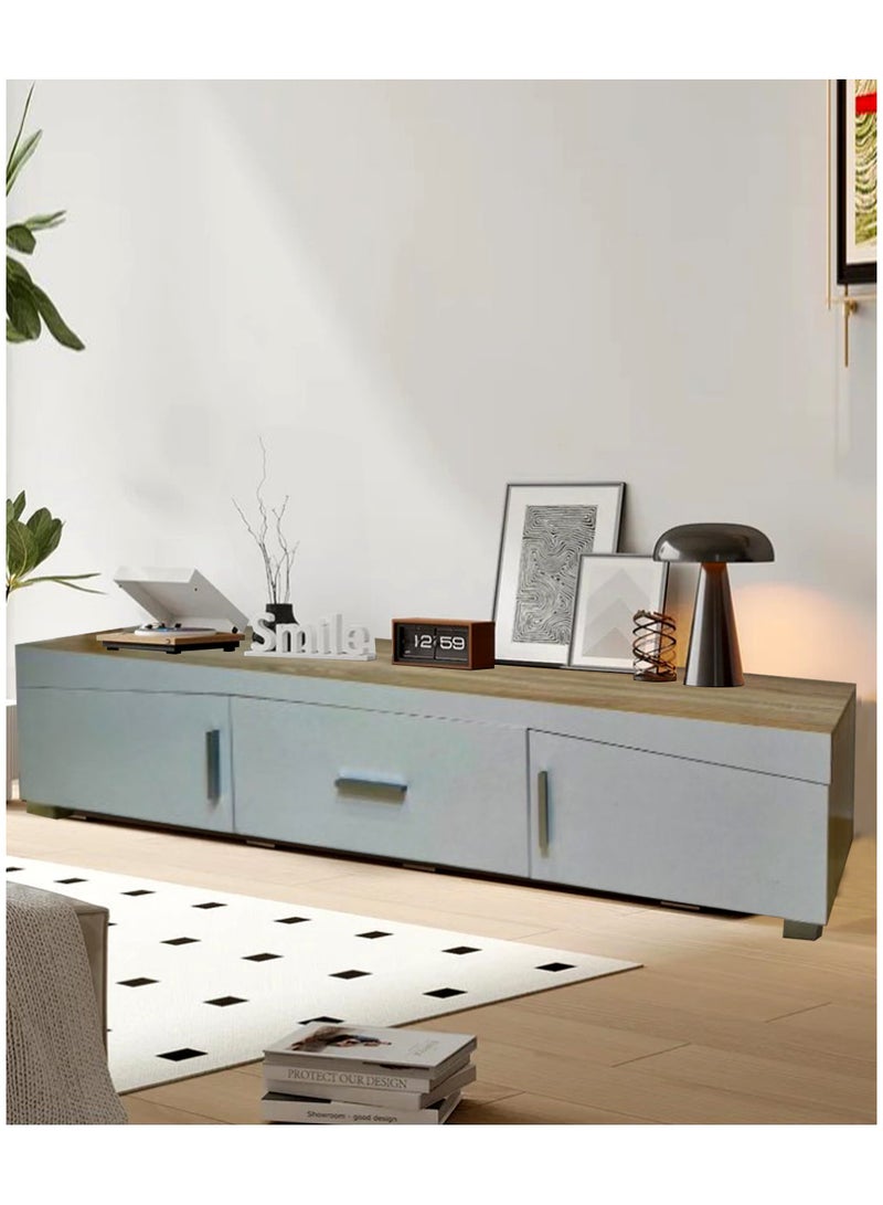 Modern Plasma Table With Shelf 160*45 CM - Image 2