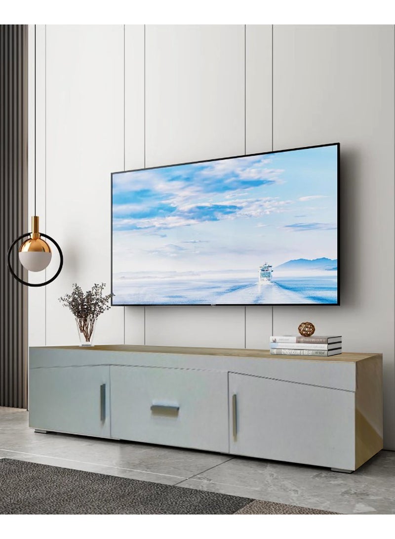 Modern Plasma Table With Shelf 160*45 CM - Image 3