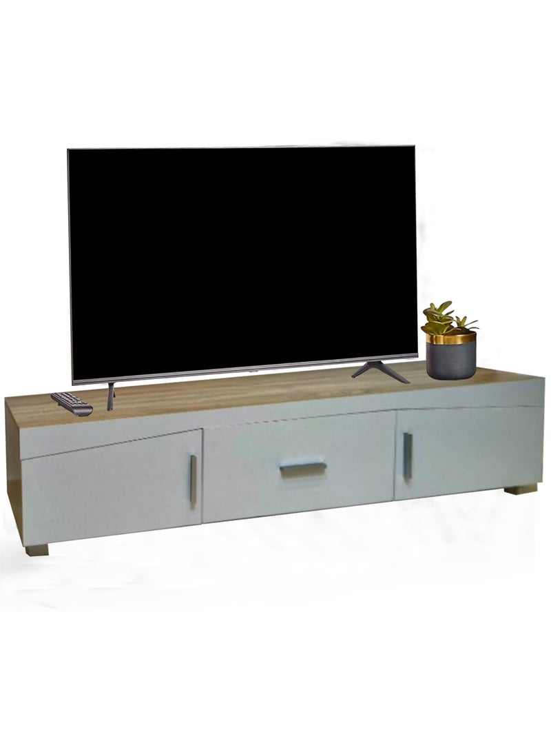 Modern Plasma Table With Shelf 160*45 CM - Image 4