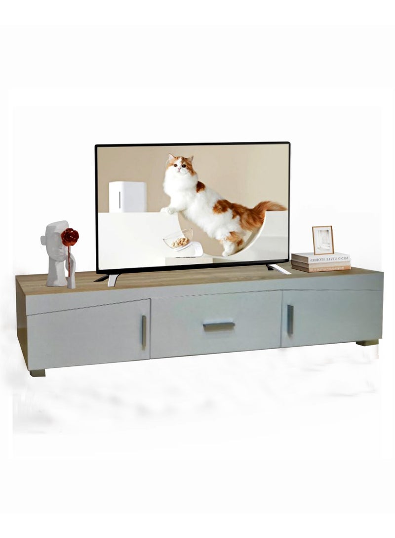 Modern Plasma Table With Shelf 160*45 CM - Image 5