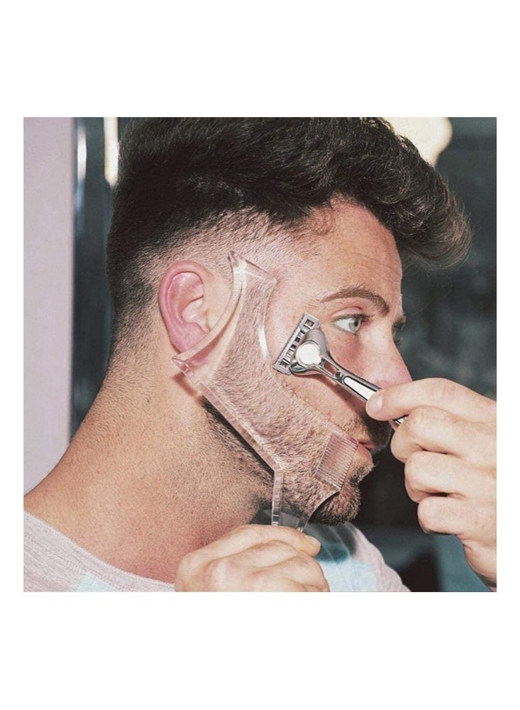 MANECODE Beard Comb & Style Model-Men's Beard Styling Tool Professional Beard Shaping Template for Perfect Trimming & Grooming, Stylish Beard Style, Charm - Image 2
