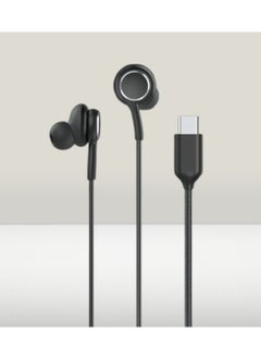 REMAX The REMAX RM-703 wired headphones offer 360° surround sound, lossless audio via a digital chip, and a lightweight, in-ear design for comfort. Featuring Type-C input, audio-video sync, a 1.2m durable cable, and three-button controls, they’re perfect for music, gaming, and crystal-clear calls.  - Image 1