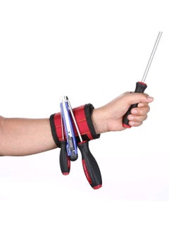 Urdhvamurti Urdhvamurti Magnetic Wrist Band Tool Belt for Holding Screws Nails Scissors Small Tools Bolts Bits More Multi Colour  - Image 5
