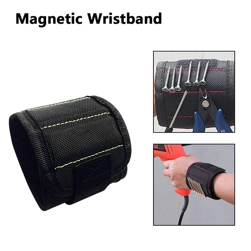 Urdhvamurti - Urdhvamurti Magnetic Wrist Band Tool Belt for Holding Screws Nails Scissors Small Tools Bolts Bits More Multi Colour - Image 1