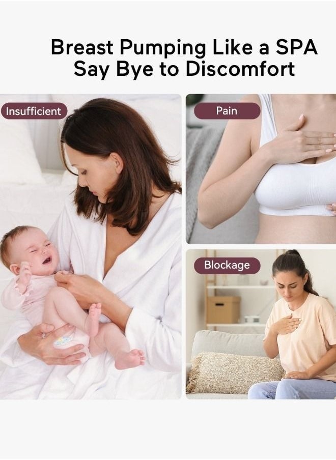 S9 Double   Wearable Breast Pump, Hands Free Electric Breast Pump,2 Modes and 5 Levels - Image 5
