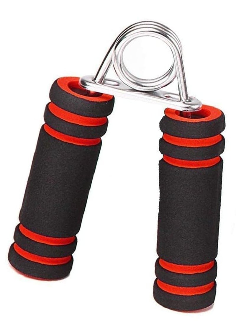 Foam Hand Grippers Grip Forearm Heavy Strength Grips Arms Exercise Fitness Red Black - Image 1