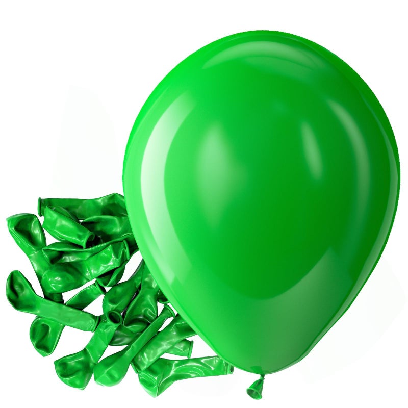 Bezente Green Balloons Latex Party Balloons 150 Pack 5 inch Matte Small Light Green Helium Balloons for Birthday Bridal Shower Christmas Jungle Safari Theme Party Decorations - Image 3