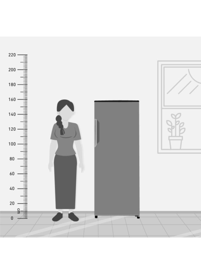 TORNADO Deep Freezer Inverter No Frost 6 Drawers 223 Liter Black RH-H22TV-BK - Image 2