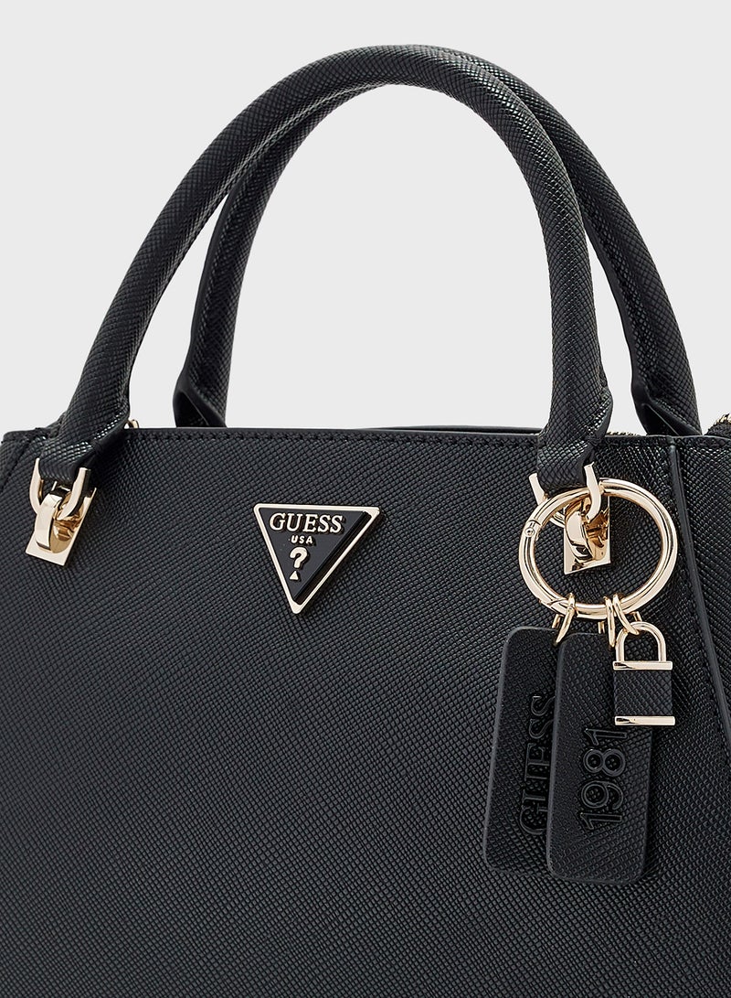 GUESS Noelle Luxury Satchel  - Image 4