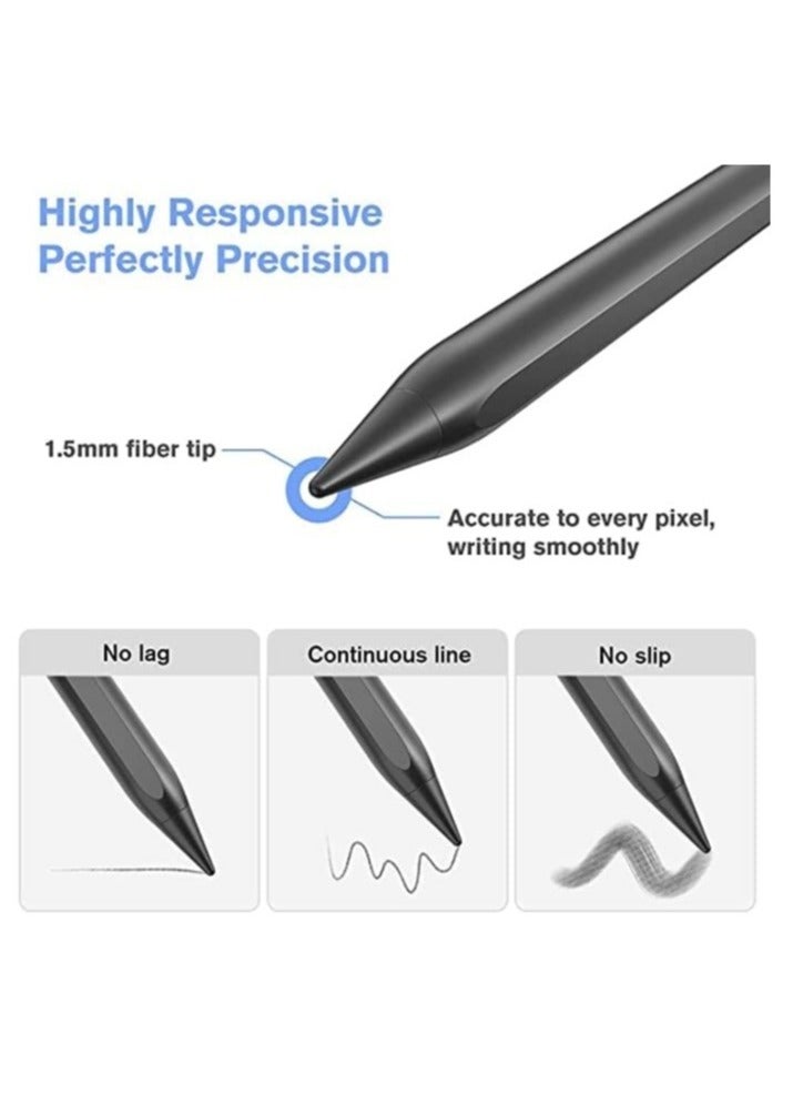 "Stylus Pen for iPad – Palm Rejection, Tilt Sensitivity, and Magnetic Design, Compatible with 2018-2023 iPad Models, iPad Air, iPad Pro, and iPad Mini (Apple Pencil Alternative)" - Image 2